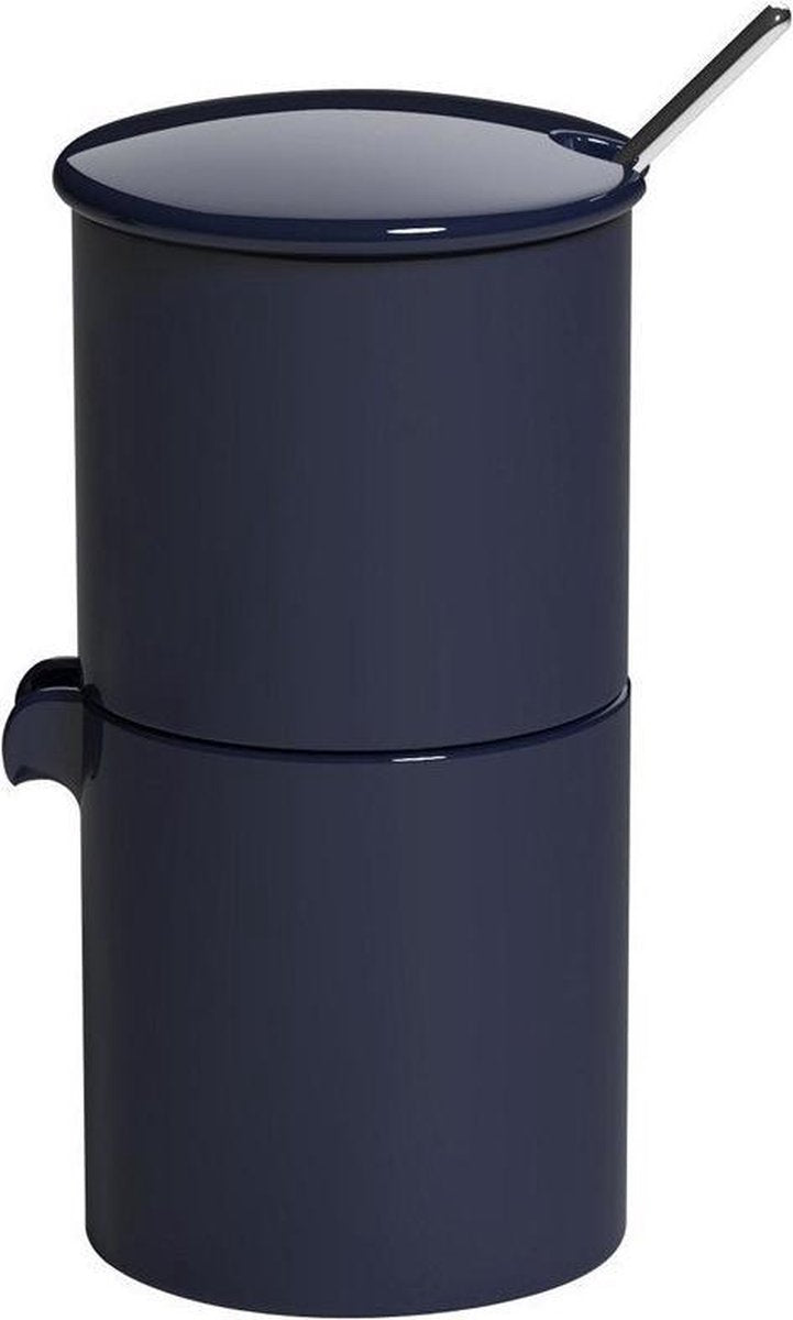 Loveramics stapelbare melk en suikerset Bond denim