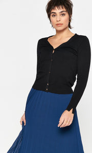 Basic cardigan - Zwart