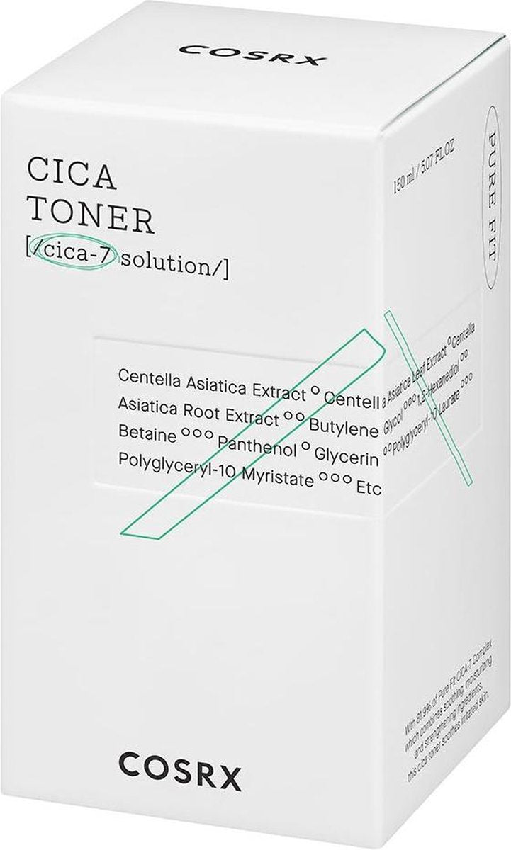 COSRX Pure Fit Cica Toner 150 ml {Vegan}{Cruelty-free}