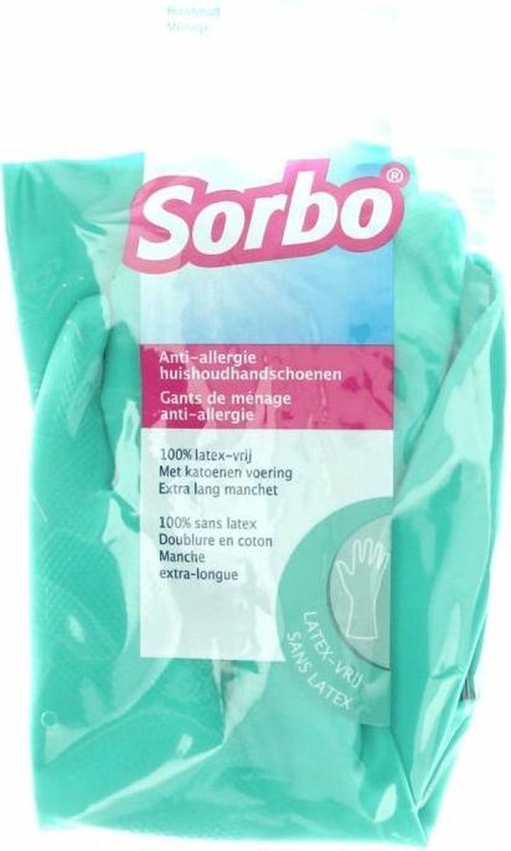 Sorbo Huishoudhandschoenen Latex Vrij M 1 paar