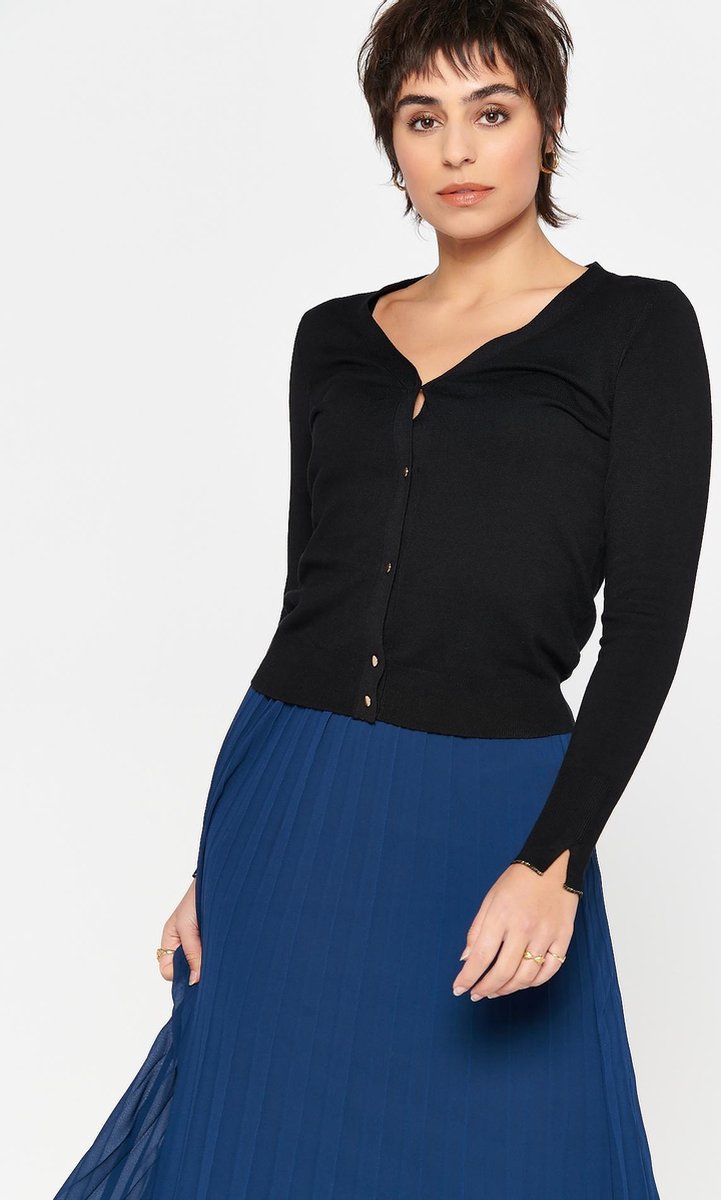 Basic cardigan - Zwart