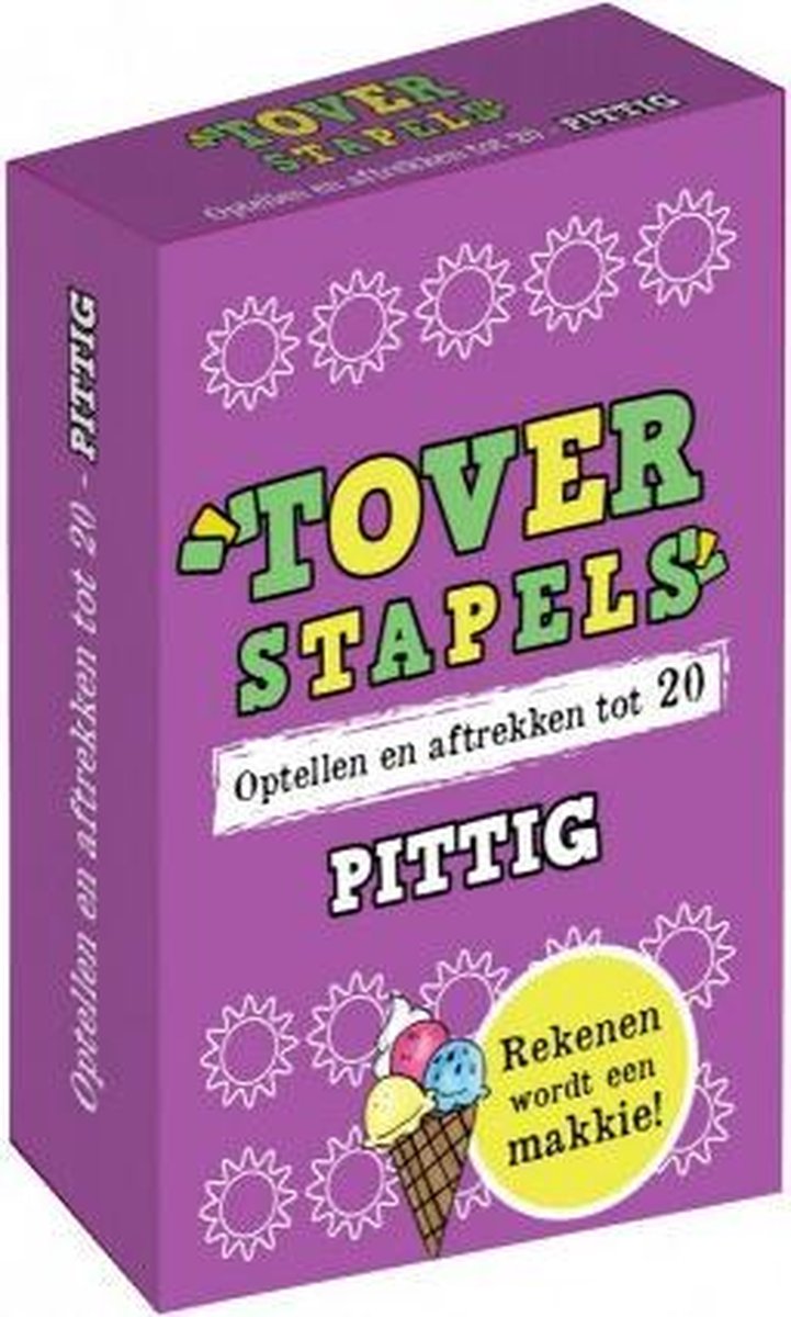 Toverstapels Optellen en Aftrekken tot 20 Pittig