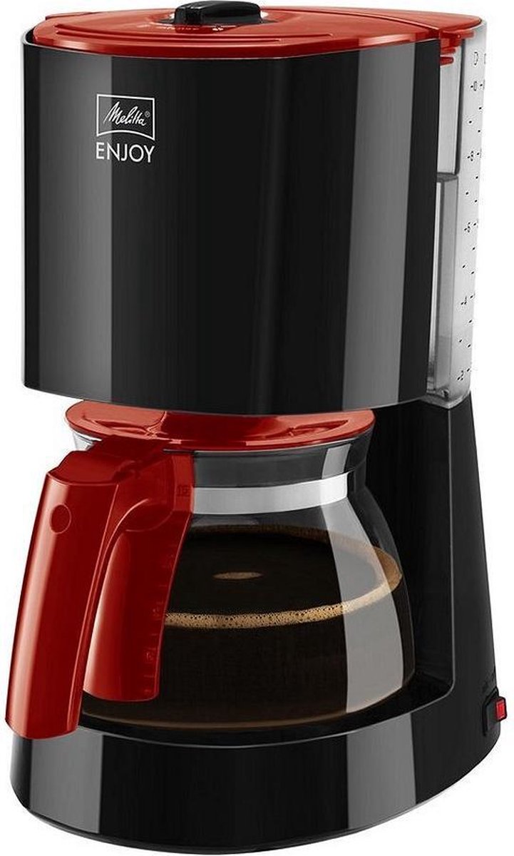Melitta 1017-09 Enjoy Koffiezetapparaat Zwart/Rood