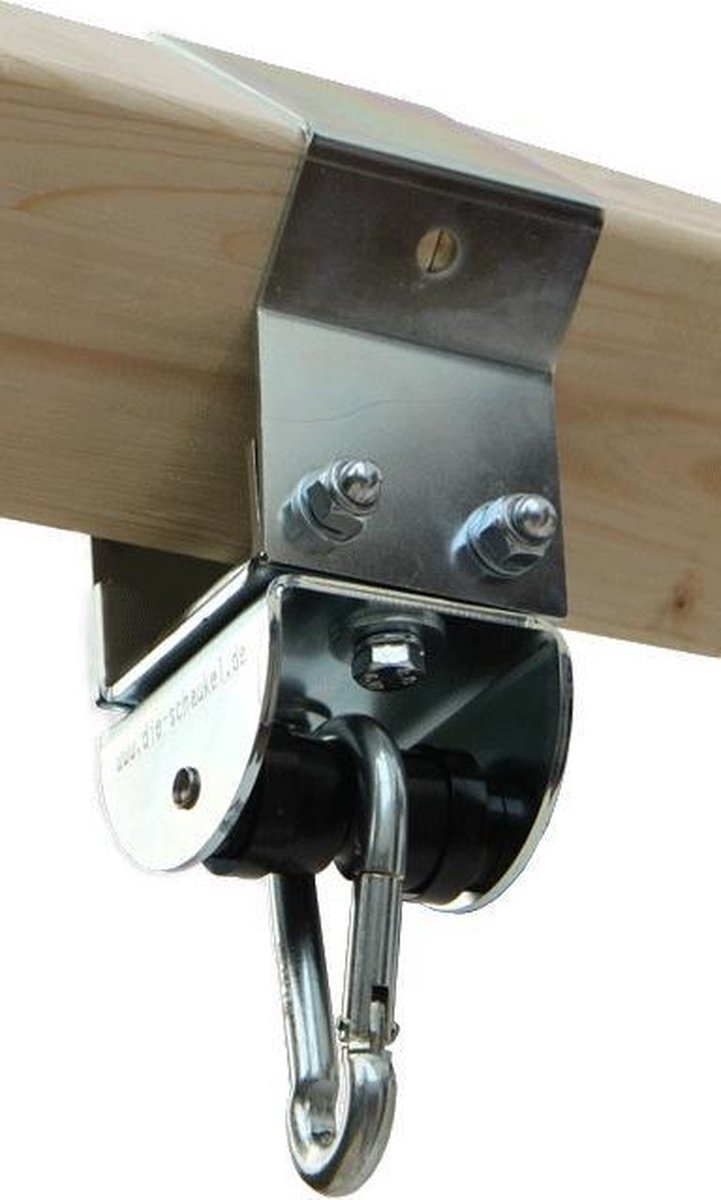 Schommelhaak Marathon manchet spitshout 9x9cm
