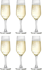 Libbey Champagneglas Varna - 180 ml / 18 cl - 6 stuks - klassieke vorm - vaatwasserbestendig - hoge kwaliteit