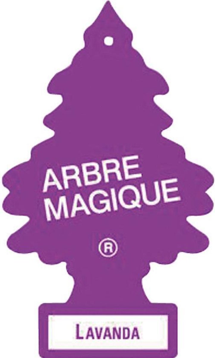 Arbre Magique Luchtverfrisser 12 X 7 Cm Lavendel  Paars