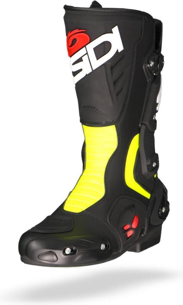 SIDI VERTIGO 2 ZWART FLUO GEEL MOTORLAARZEN 39