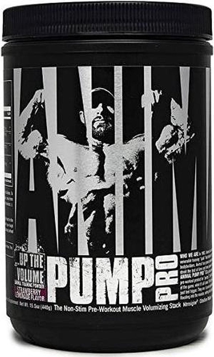 Animal Pump Powder Pro 20servings Strawberry Lemon