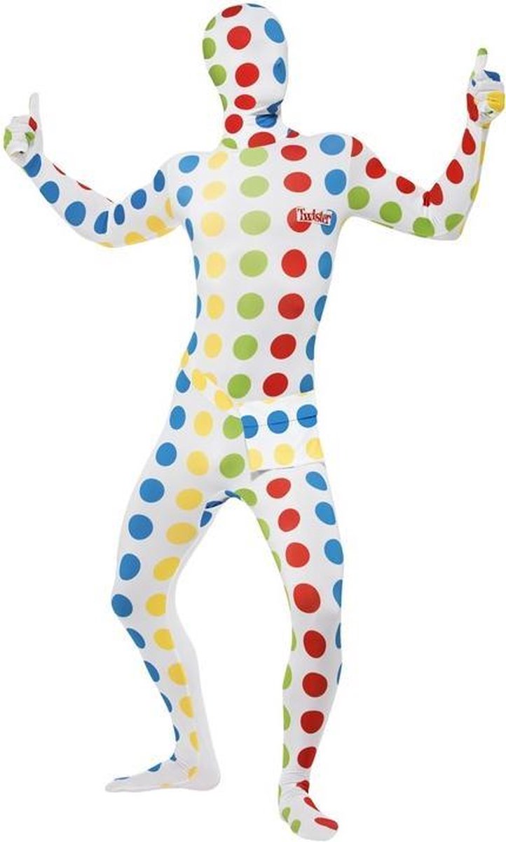 Twister second skin pak voor volwassenen - morphsuit 40-42 (M)