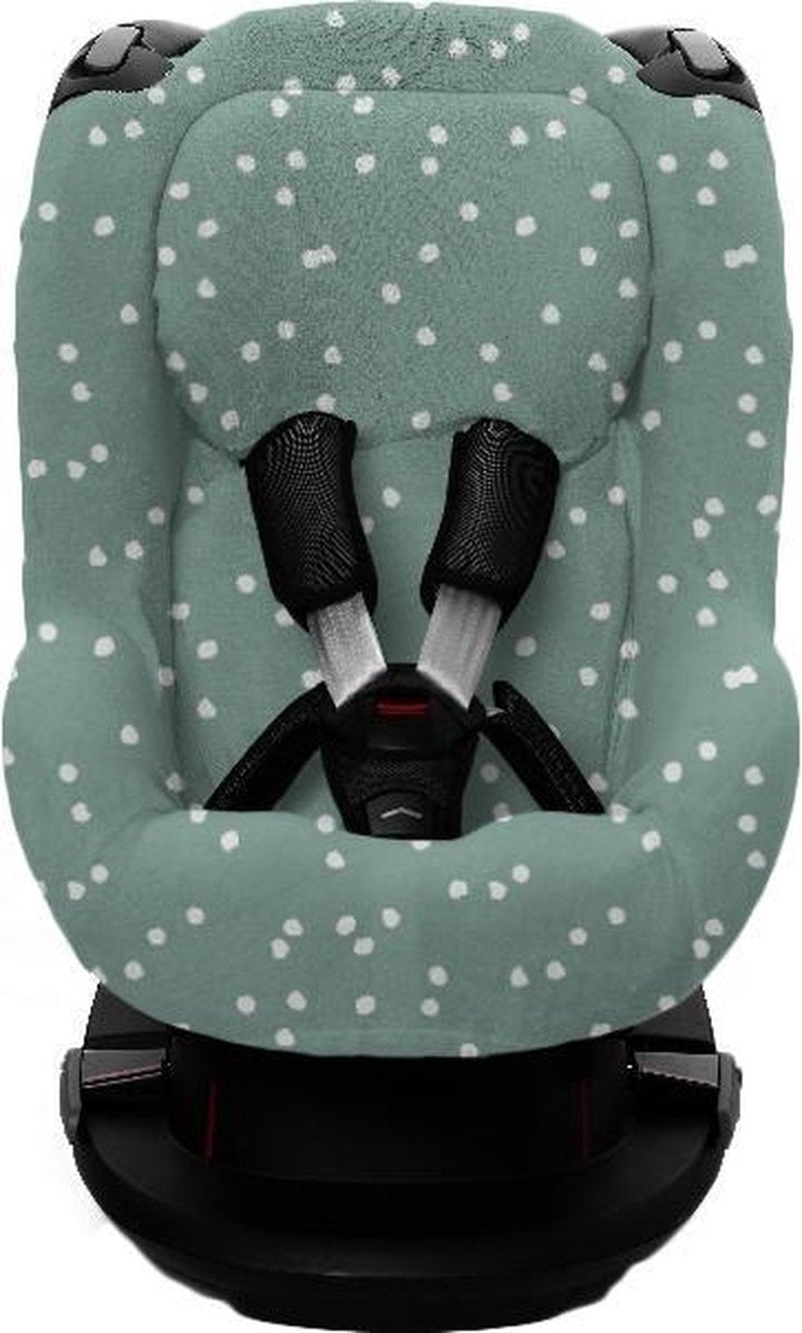 Autostoelhoes Axiss - Spots - Stonegreen - Briljant Baby
