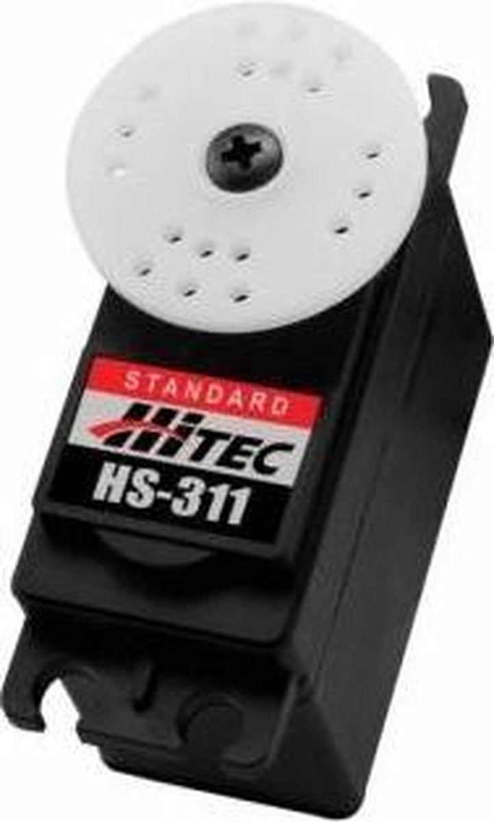 Hitec Standaard servo HS-311 Analoge servo Materiaal (aandrijving): Polyamide Stekkersysteem: JR