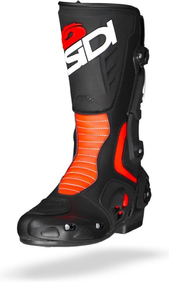 Sidi Vertigo 2 Black Red Fluo Motorcycle Boots 40