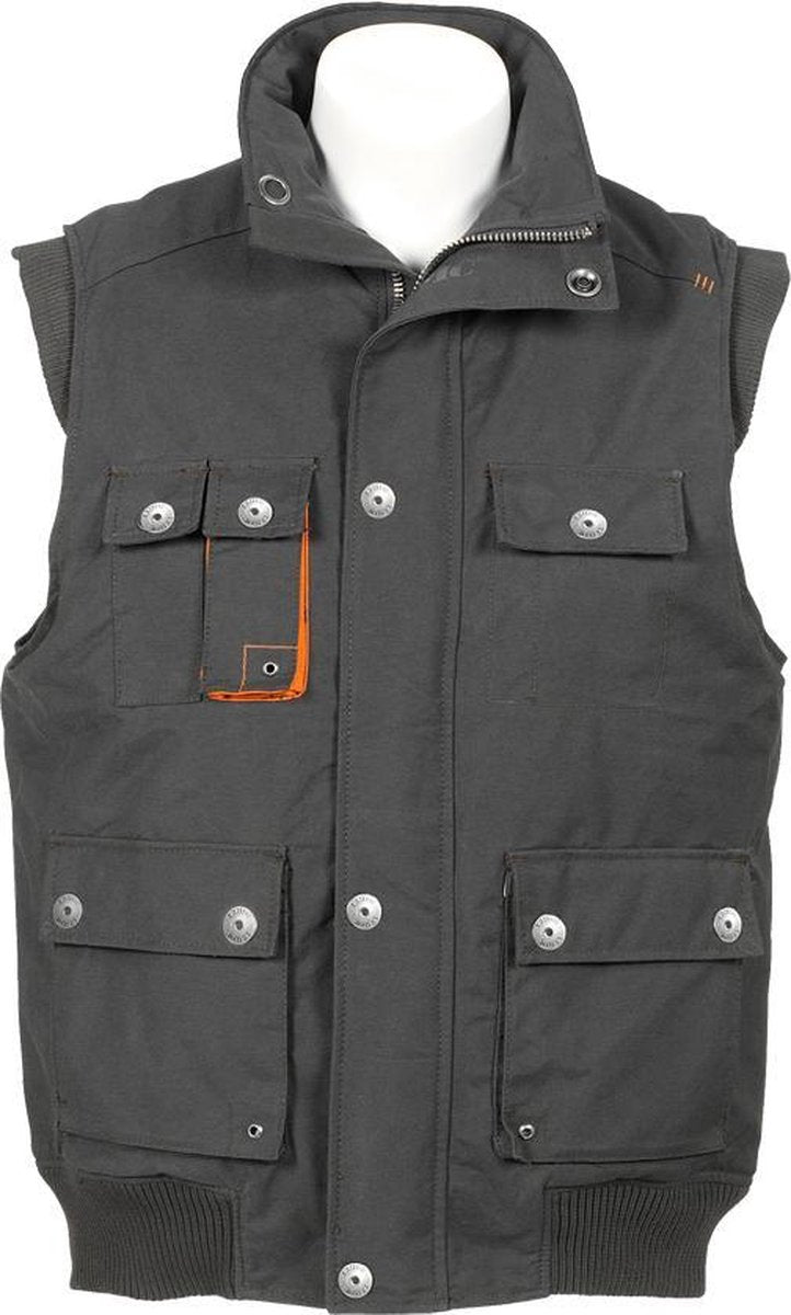 T'RIFFIC® EGO Bodywarmer 75/25% katoen/polyamide Olijfgroen size 3XL