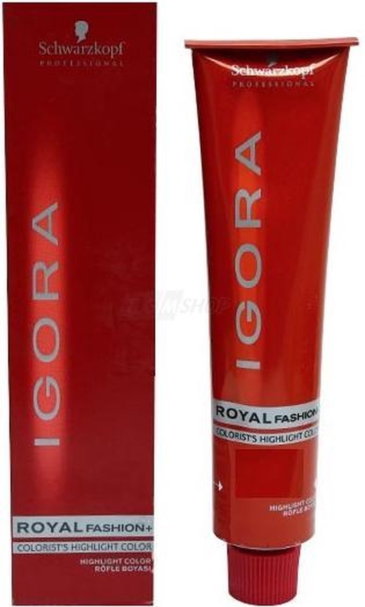 Schwarzkopf Igora Royal Fashion + 100-77 Copper Glow CrÃ¨me haarkleur