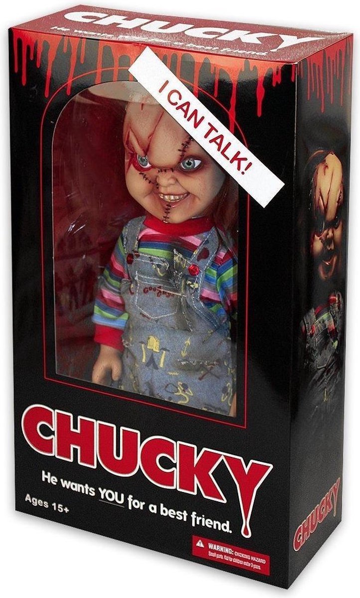 Child's Play: 15 inch Talking Chucky Doll MERCHANDISE