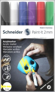 Acryl Marker Schneider Paint-it 310 2mm etui 6st. S-120195