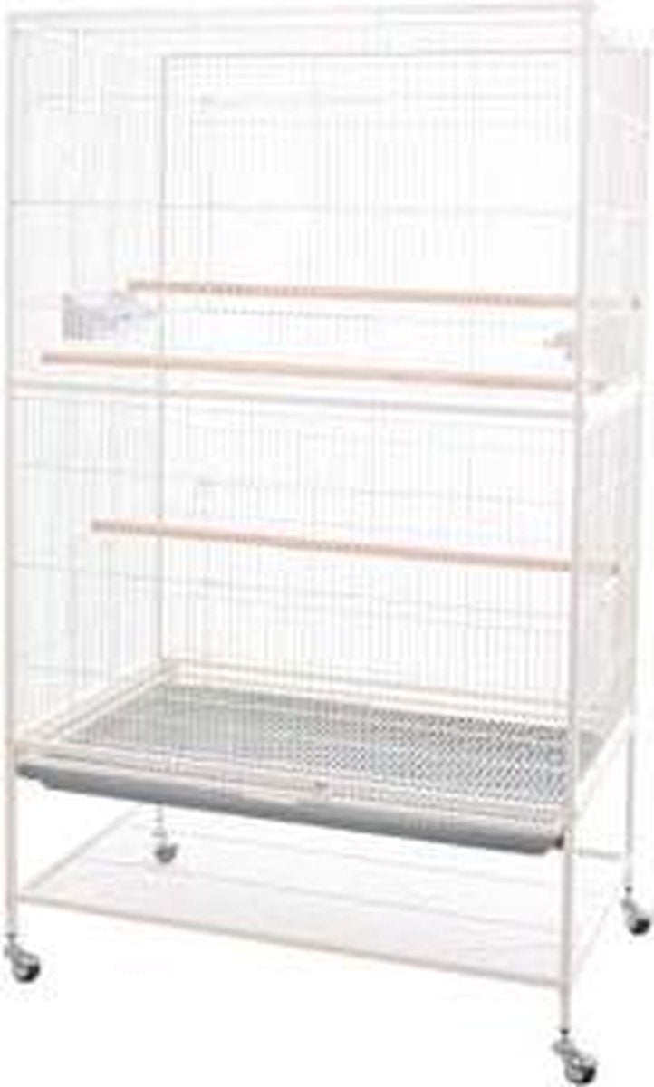 Voliere sumba wit 79x52x130cm