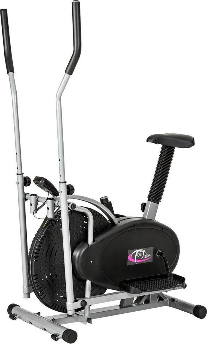 TecTake Crosstrainer - 2-in-1 Crosstrainer / Hometrainer met LCD-display - 401716