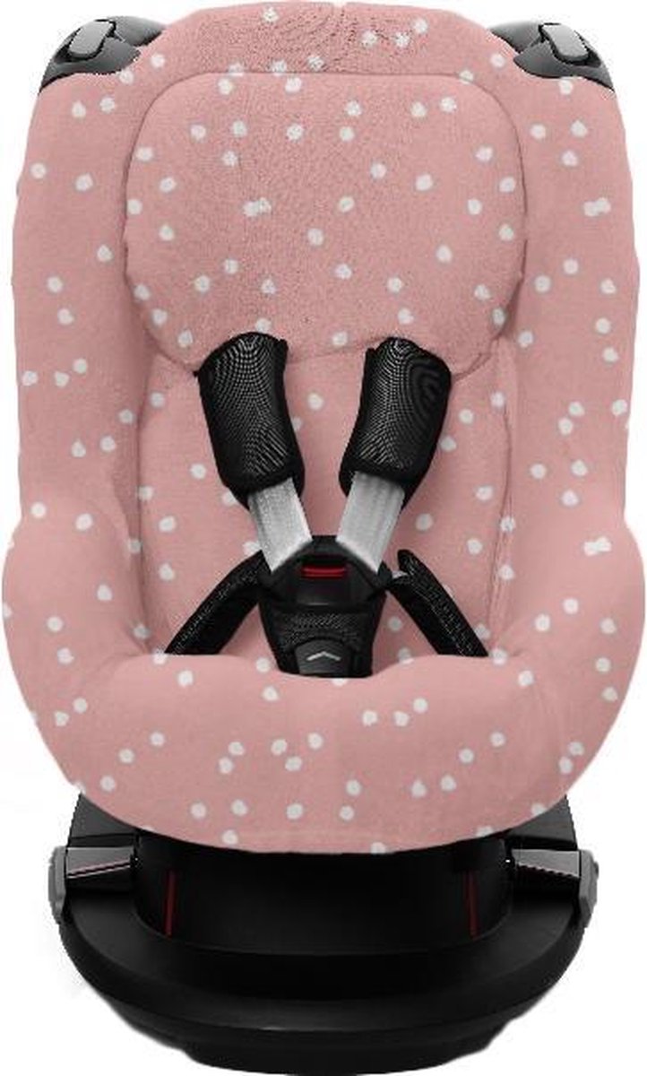 Autostoelhoes Axiss - Spots - Grey Pink - Briljant Baby