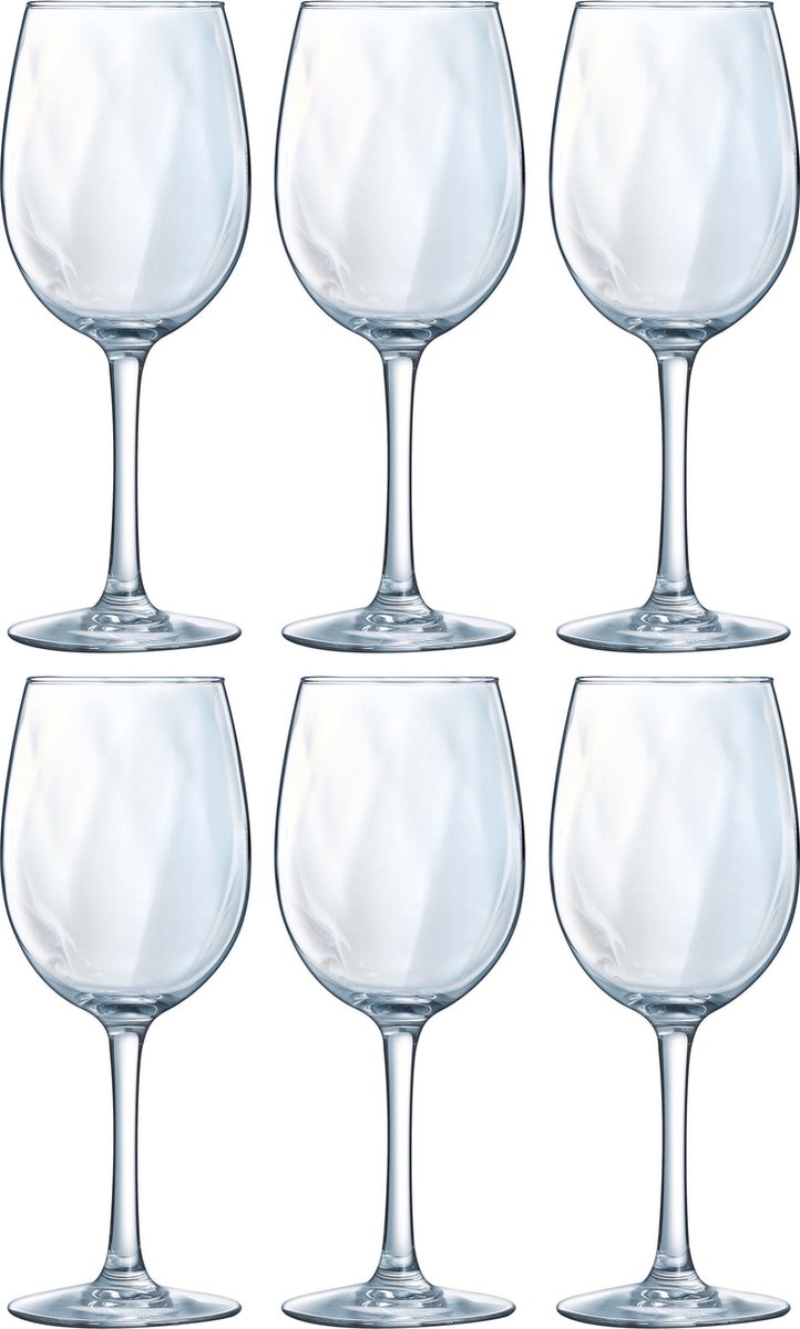 18x Stuks wijnglazen voor rode wijn 580 ml - Dolce Vina - Wijn glazen