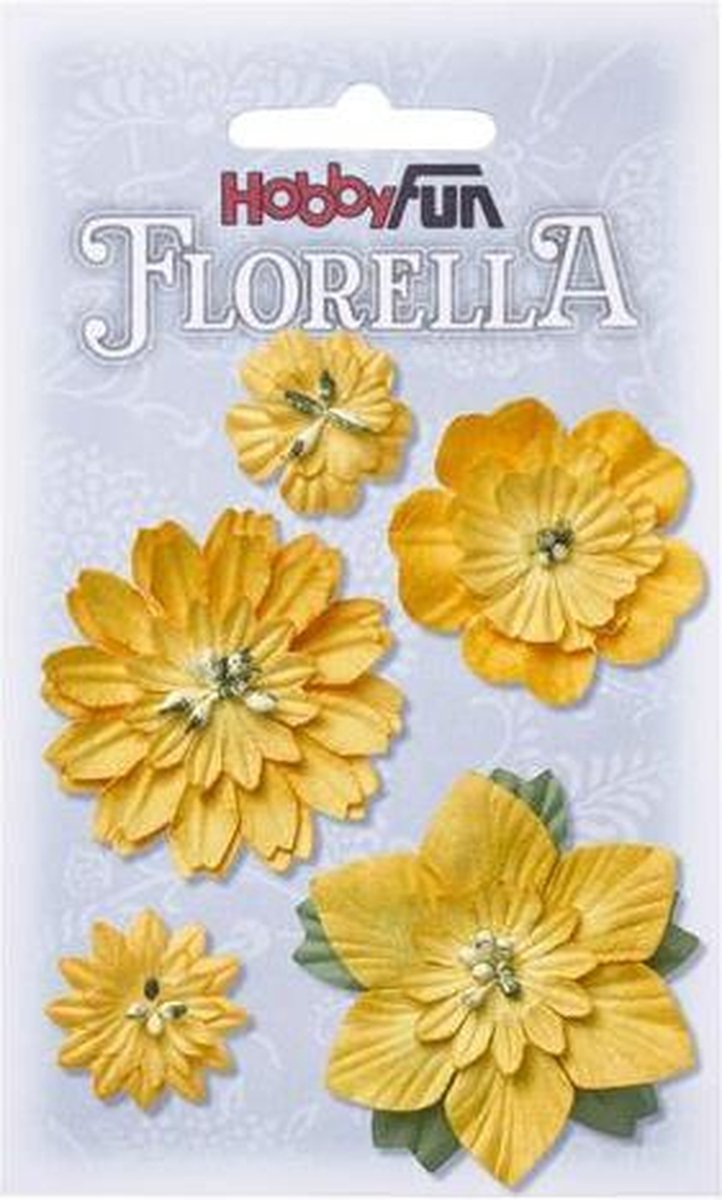 FLORELLA-Bloemen geel