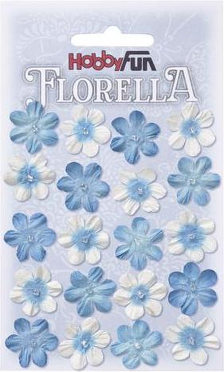 FLORELLA-Bloemen blauw