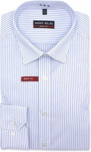 GENTS | Marvelis Overhemd Heren Volwassenen body-fit stripes 0176 Maat 44