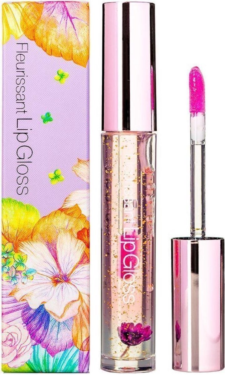 Glamfox Fleurissant Lip Gloss Witch Flower - Lip Plumper Lipgloss - Beauty Make Up
