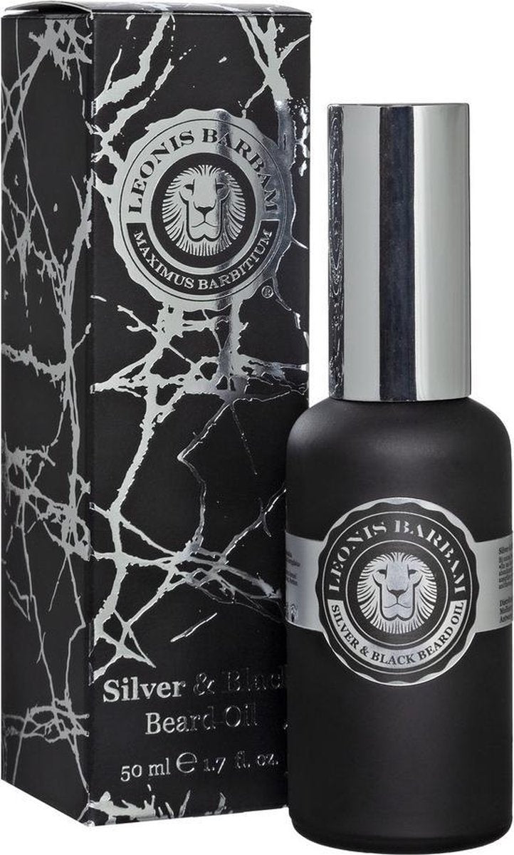Leonis Barbam Silver & Black baardolie 50ml