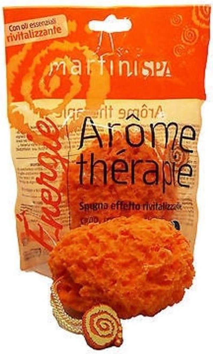 Aroma Therapie – Badspons – Ovaal - Sinaasappel & Grapefruit – Voordeelset 2 Stuks!!