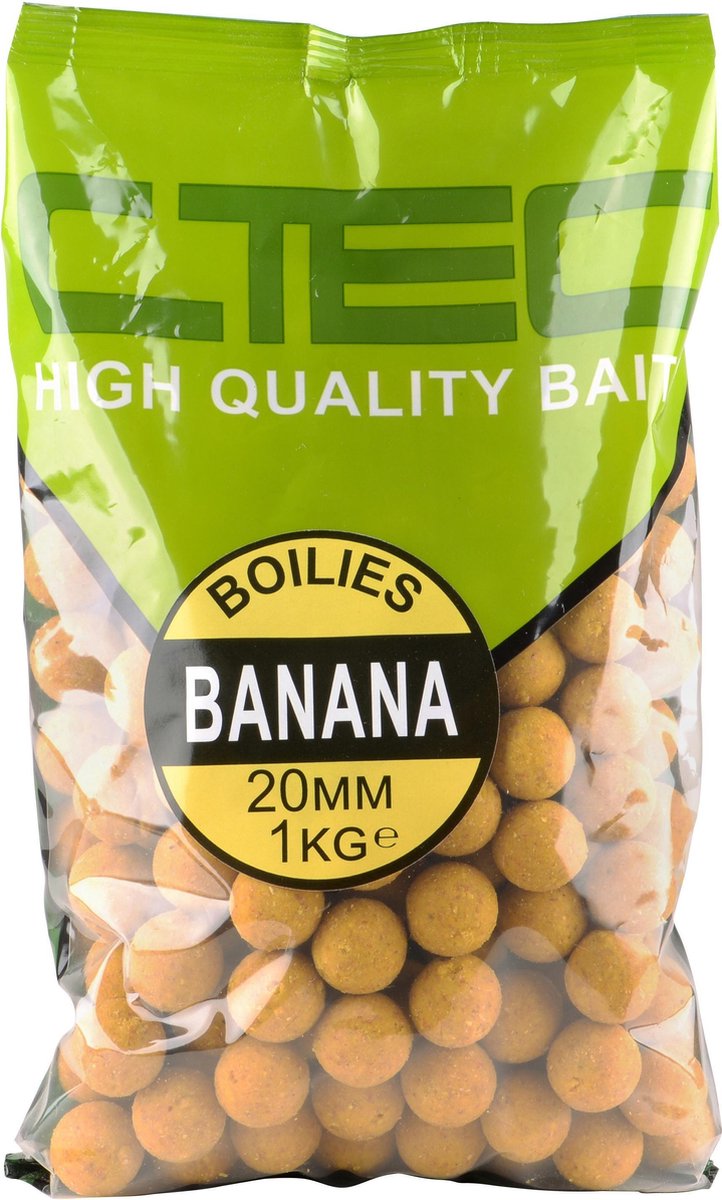 Boilies karper | 20 mm | Banaan smaak | 1 kilo | Spro C-Tec