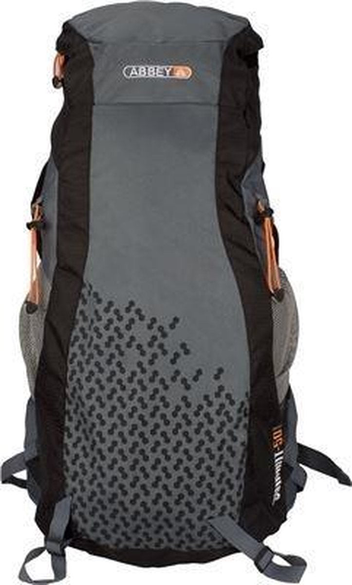 Abbey Rugzak Trekking Grijs 55 Liter Met Verstelsysteem