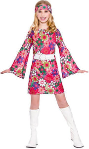E-Carnavalskleding.nl: 140cm - e-Carnavalskleding.nl Hippie jurkje Tessa