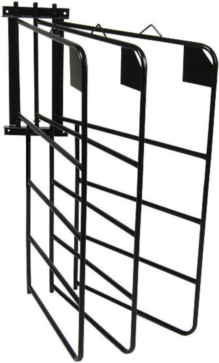 Horka Dekenrek Staal 56 Cm Zwart 3 Dekens