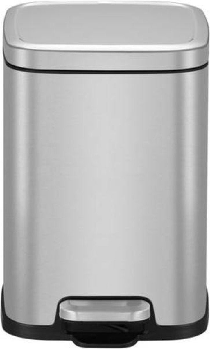 EKO Stella Prullenbak - 6 liter - Mat RVS