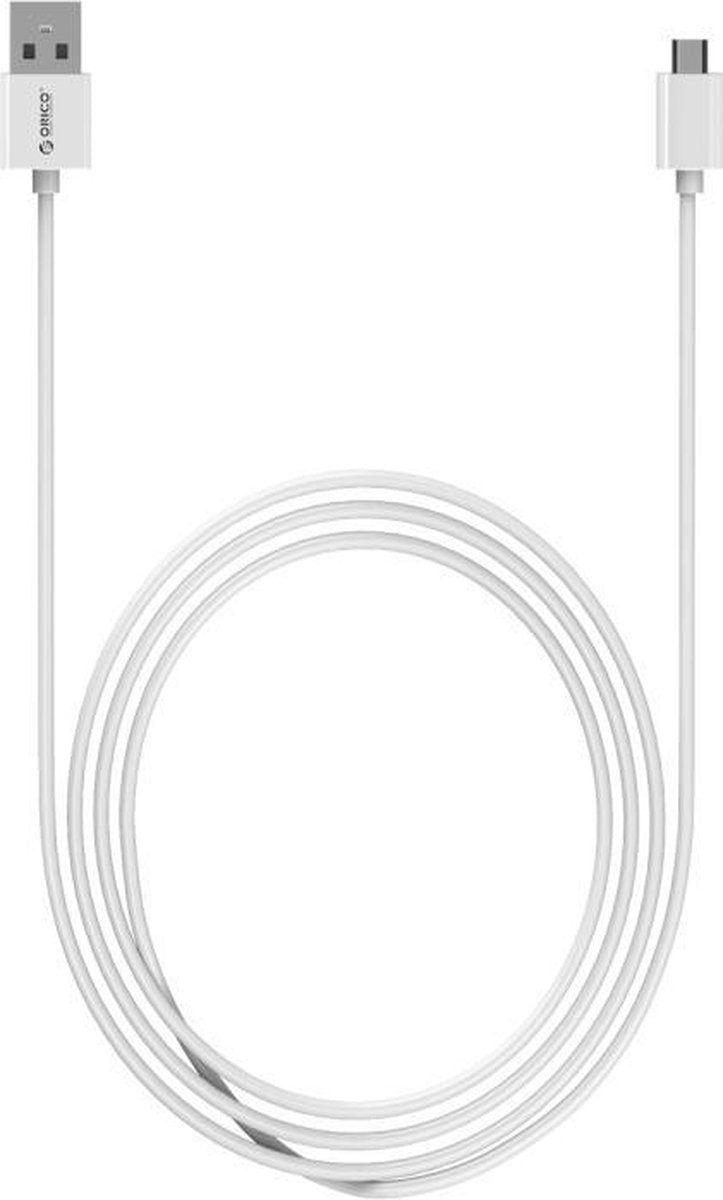 Orico USB Kabel naar Micro-USB kabel 3A - 2M - Wit