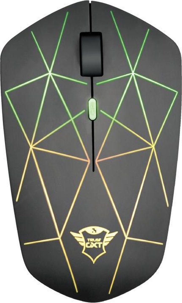 GXT117 Strike - Draadloze Gaming Muis - Zwart - max. 1400 dpi