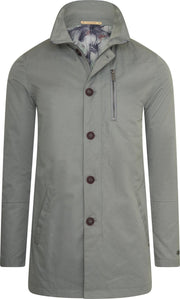 Cast Iron - Heren Jas zomer Trench Coat - Groen - Maat L