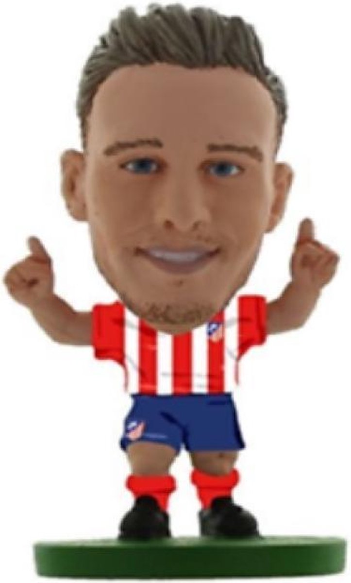 Soccerstarz - Atletico Madrid Saul Niguez - Home Kit (Classic)