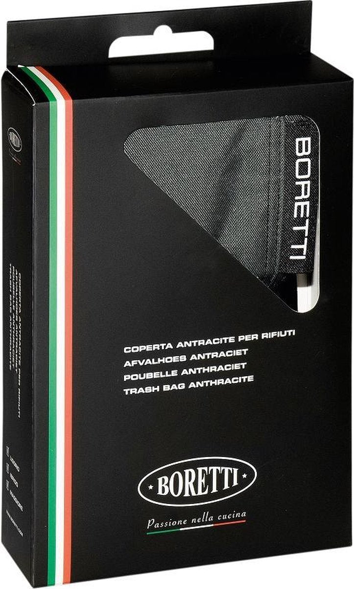 Boretti Afvalhoes - Antraciet - 22 x 34 x 50 cm