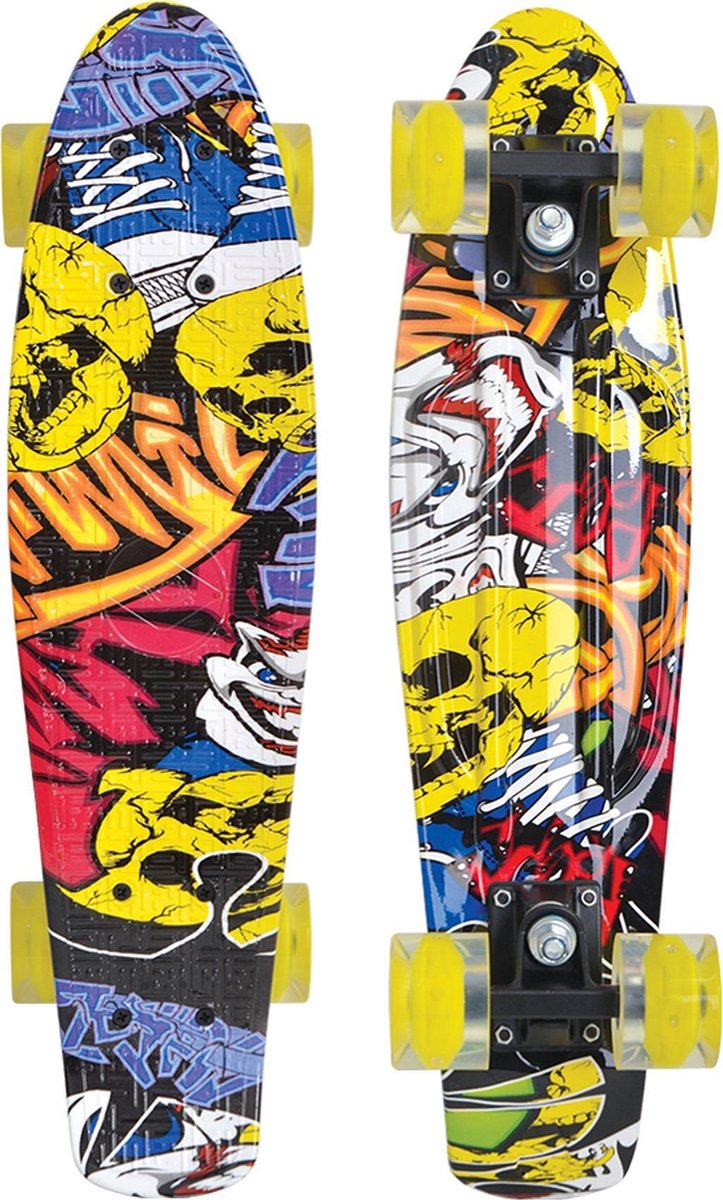 Schildkröt Funsports Retro Skateboard Free Spirit Party 79 Cm
