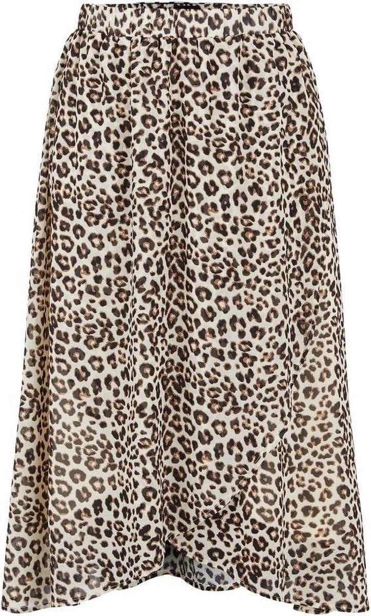 Pctia Hw Midi Skirt Bc 17113536 Black/leo