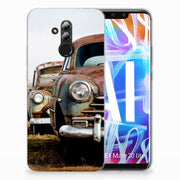 Huawei Mate 20 Lite | Siliconen hoesje | met foto Vintage Auto