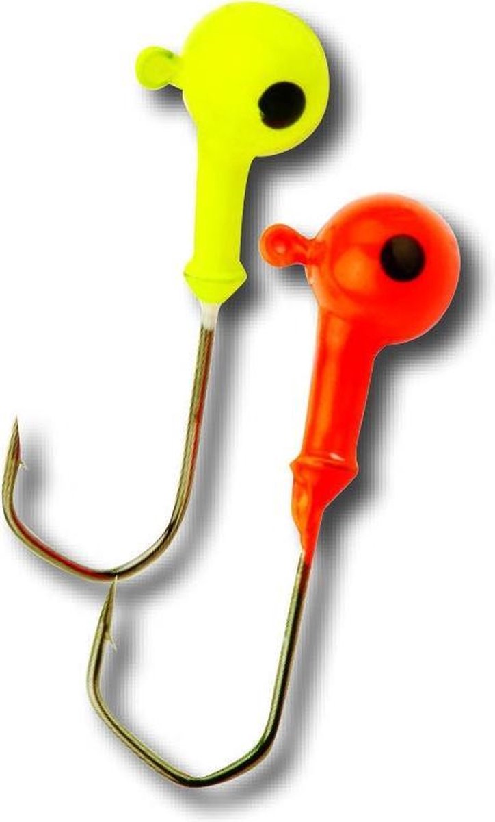 Big Bag Twisterkoepfe 28g rod+geel / 10 x SB5