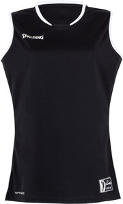 Spalding Move Tanktop dames Basketbalshirt - Maat S  - Vrouwen - zwart/wit
