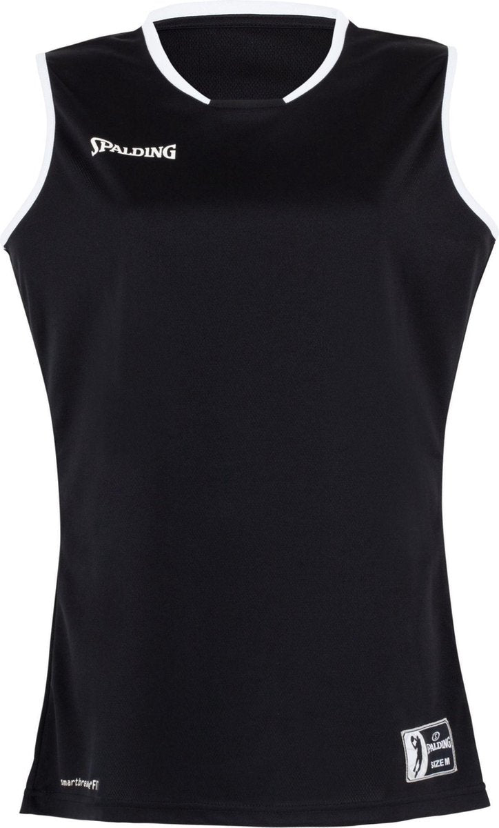 Spalding Move Tanktop dames Basketbalshirt - Maat S  - Vrouwen - zwart/wit