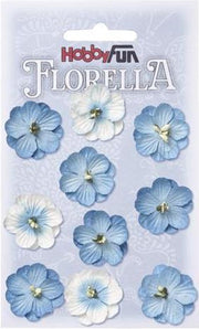 FLORELLA-Bloemen blauw