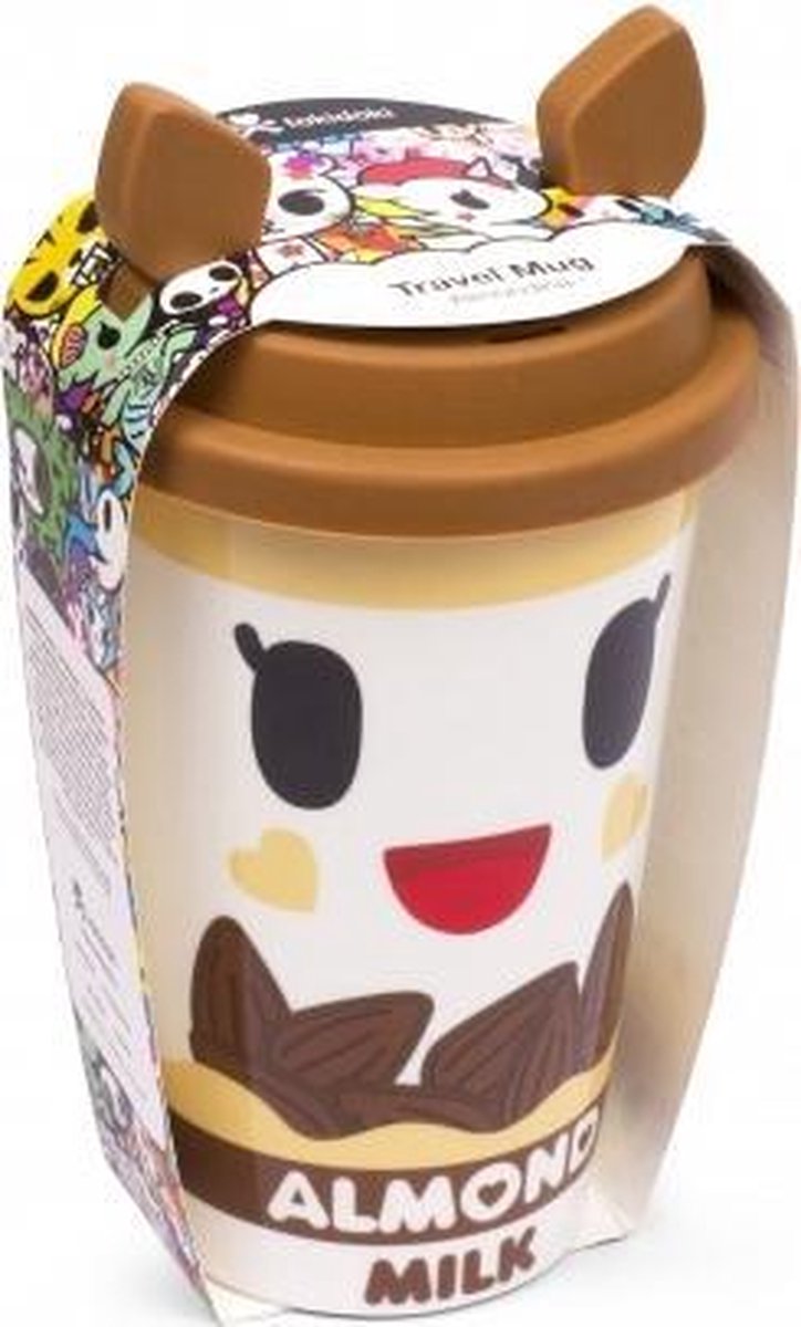 Thumbsup! Reismok Tokidoki Almondina 275 Ml Keramiek Oranje