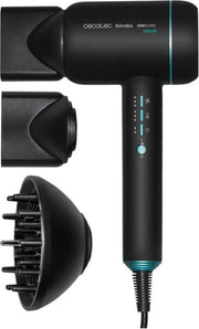 Cecotec Bamba IoniCare 6000 RockStar Ice 1800 W Zwart