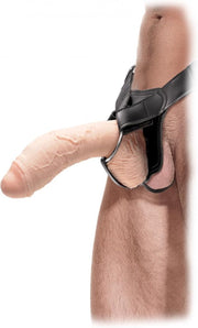 Extreme Hollow Strap-On - Flesh - Strap On Dildos -